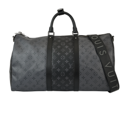 Keepall Bandouliere 50, Canvas, Eclipse Reverse, NFC, S/L, 3*